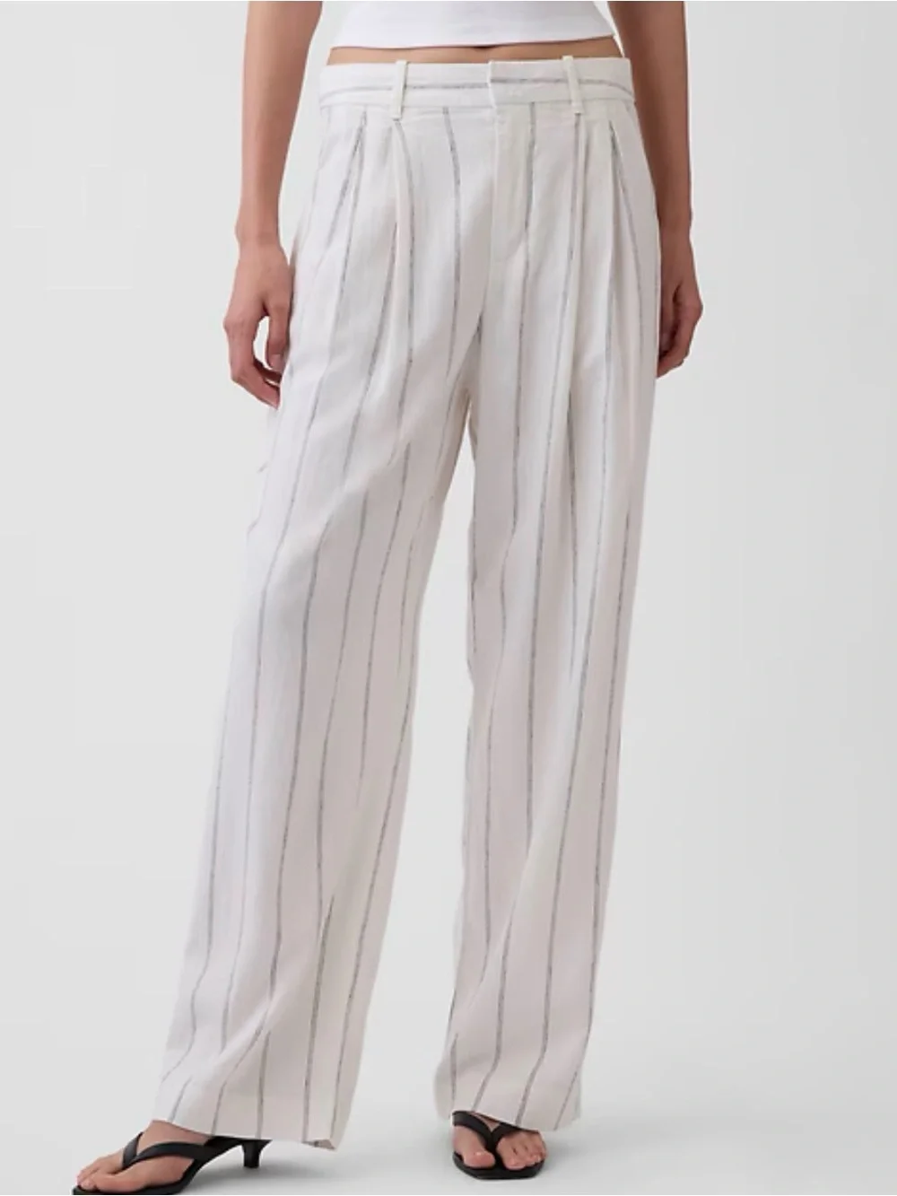Gap BUNDLE NWT Linen-Blend Longline Vest XXL
and 365 High Rise Trousers 18 - Picture 3 of 13
